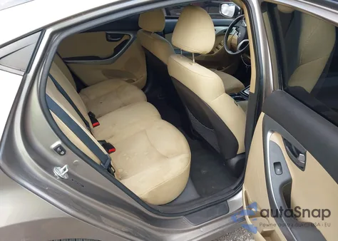 2012 Hyundai Elantra Gls из США, поврежденный, VIN 5NPDH4AE1CH067614